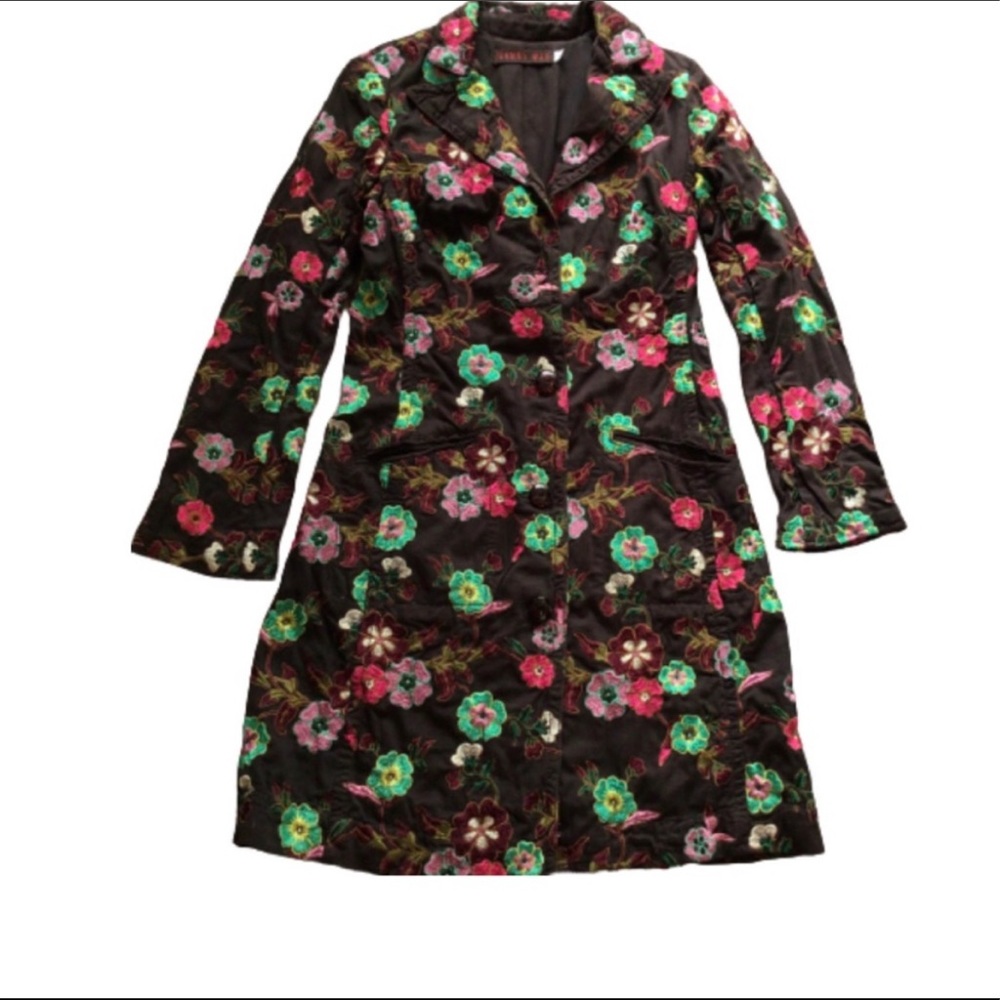 Johnny Was embroidered coat Size: S